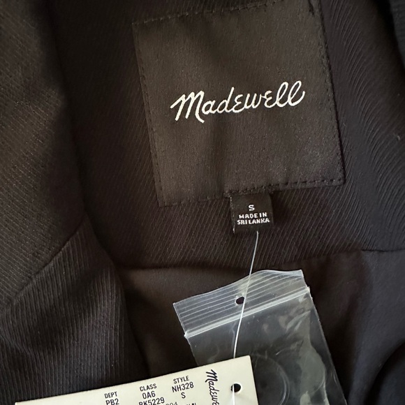 Madewell Drapeweave Caldwell Double-Breasted‎ Blazer size Small NWT - Picture 3 of 9